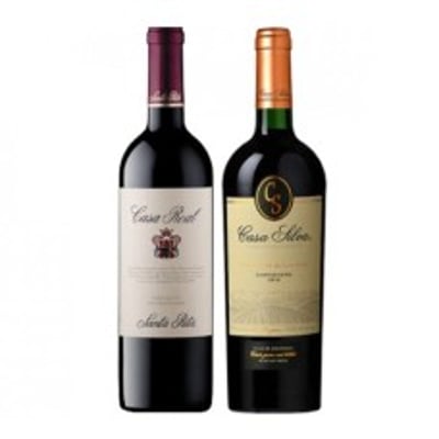Pack 6 unidades Casa Real Cabernet Sauvignon + 6 Casa Silva Los Lingues Carmenere (prs)