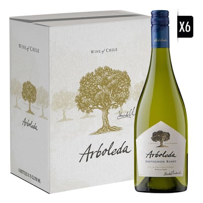 Pack 6x Vino Arboleda Sauvignon Blanc 750cc
