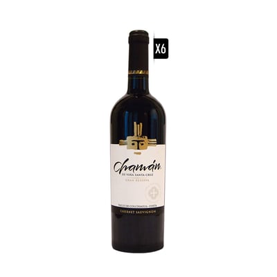 Pack 6x Vino Santa Cruz Gran Reserva Cabernet Sauvignon 750cc