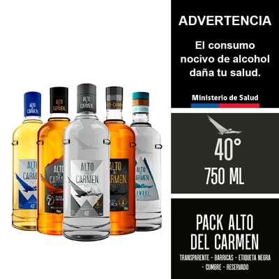 Pack Alto Del Carmen 40°