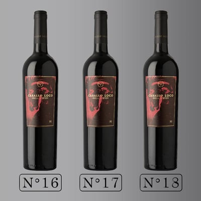 Pack Caballo Loco Numerado Icono N° 16 , N° 17 Y N° 18