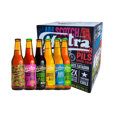 Pack Cerveza Mestra Catador 330cc
