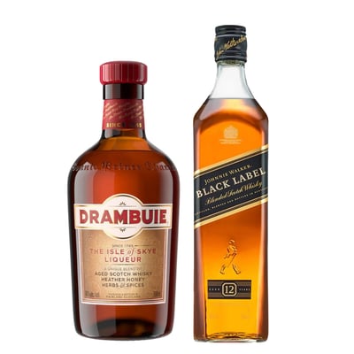 Pack Clavo Oxidado 2 - Johnnie Black Label + Drambuie 750ml