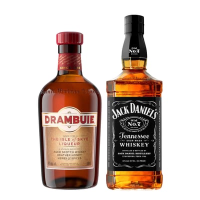 Pack Clavo Oxidado 3 - Jack Daniels n7 + Drambuie 750ml