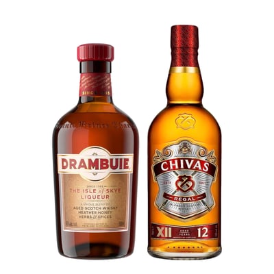 Pack Clavo Oxidado 4 - Chivas 12 + Drambuie 750ml