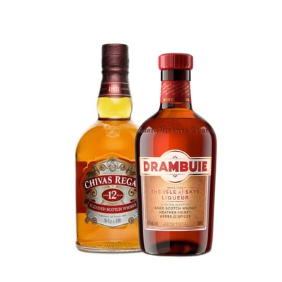 Pack Clavo Oxidado: Whisky Chivas 12 años + Drambuie