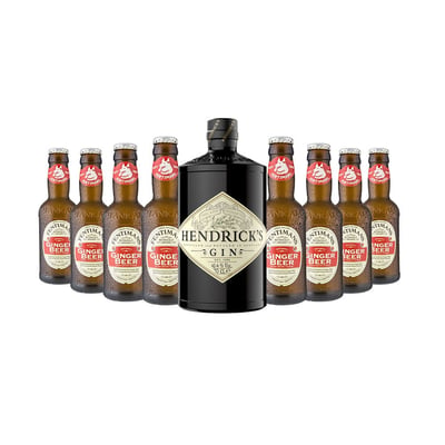 Pack Cóctel Hendricks Mule (hendricks + 8x Fentimans Ginger Beer)