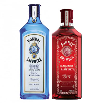 Pack Gin Bombay - London Dry + Bramble - 700ml