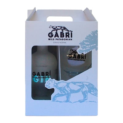 Pack Gin Gabrí Wild Patagonia 40° 750cc + Copa
