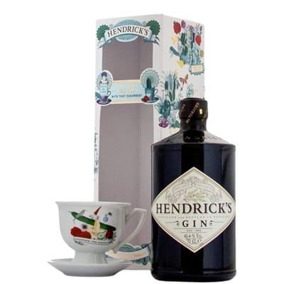 Pack Gin Hendricks 700ml + Taza Té