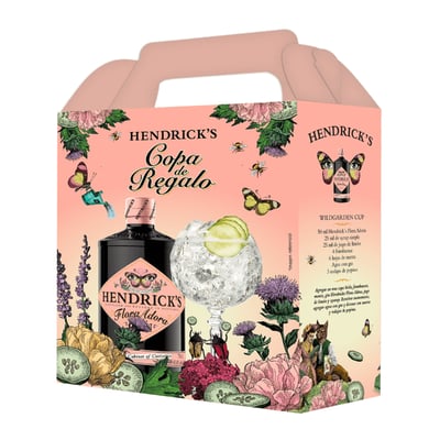 Pack Gin Hendricks Flora 700cc + Copa De Regalo
