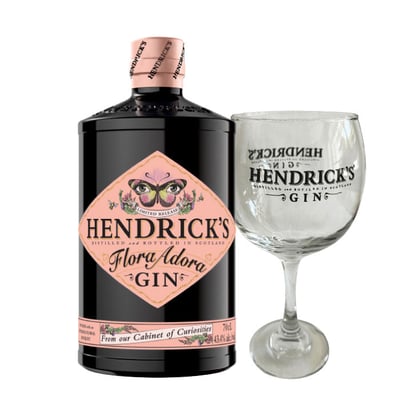 Pack Gin Hendricks Flora 700cc + Copa Hendricks