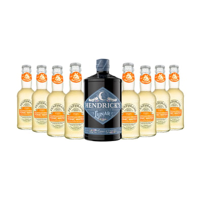 Pack Gin Hendricks Lunar 750cc + Agua Tónica Fentimans Valencian Orange