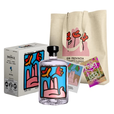 Pack Gin Provincia Desierto Florido 40˚ 700ml + Tote Bag