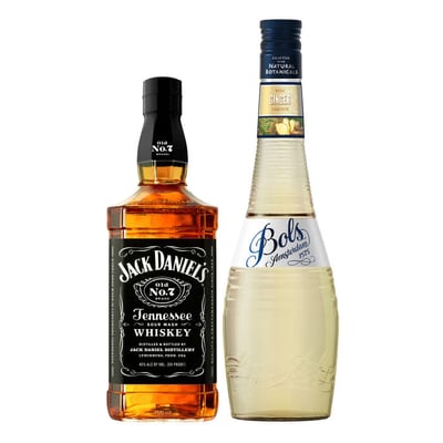 Pack Jack Daniel ´s Old No 7 750cc + Licor Bols Ginger 700cc