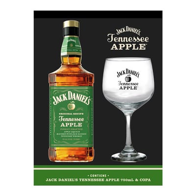 Pack Jack Daniel's 750 Apple + Copa