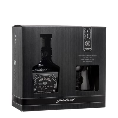 Pack Jack Daniels Single Barrel 47° 750cc + Copa Whiskey
