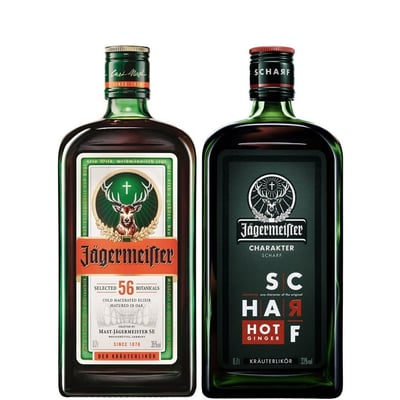Pack Jagermeister: Tradicional + Scharf 700cc