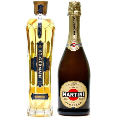 Pack Licor St Germain N°2 Martini Prosecco