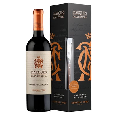 Pack Marques Cabernet Sauvignon +cuchillo Queso