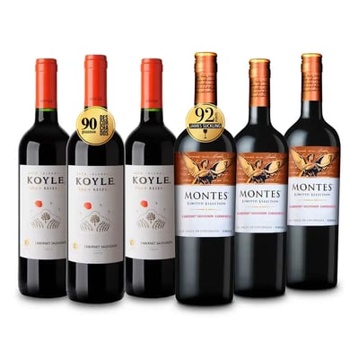 Pack Montes Limited & Koyle (6 Vinos)
