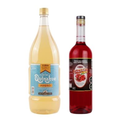 Pack Pipeño Clos de Quinahue - 2L + Granadina Grandel - 750ml