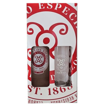 Pack Pisco Fundo Los Nichos Especial + Vaso