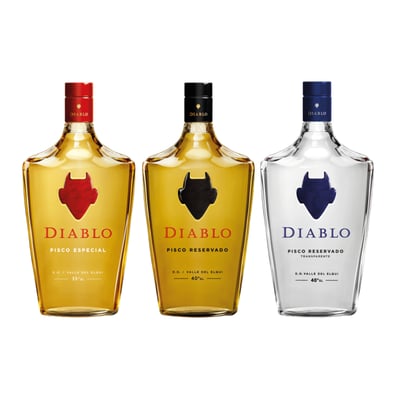 Pack Piscos Diablo 700cc