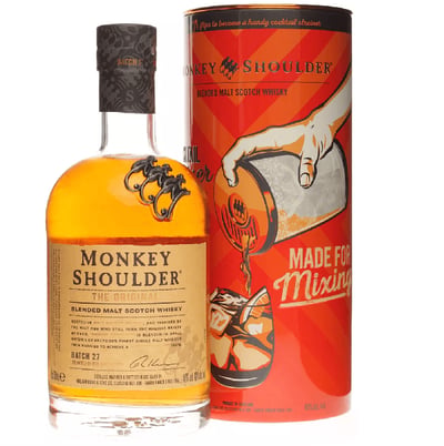 Pack Regalo Whisky Monkey Shoulder 700cc + Tapa Colador