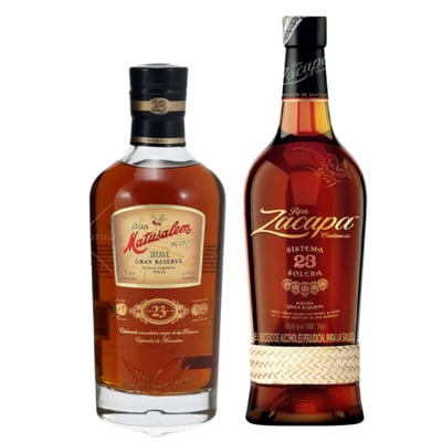 Pack Ron Súper Premium 23 Años - Matusalém + Zacapa 750ml