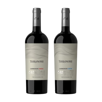 Pack Terranoble Ca1 Y Ca2 Premium Carmenere