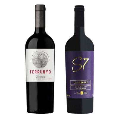 Pack Terrunyo + Casa Silva S7 Carmenere 750cc