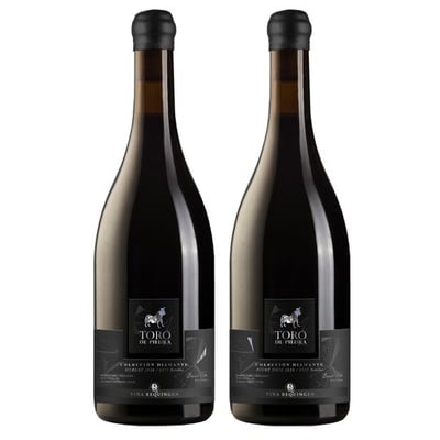 PACK TORO DE PIEDRA COLECCIÓN DIAMANTE: 1X Vino Toro de Piedra Colección Diamante Merlot 750cc + 1X Vino Toro de Piedra Colección Diamante Pinot Noir 750cc
