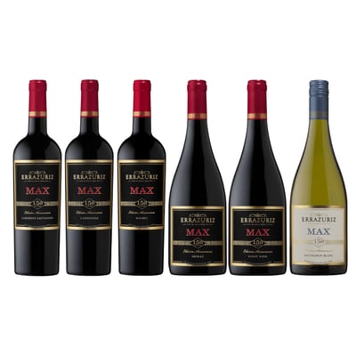 Pack Vino Sommelier Max Errazuriz 750cc