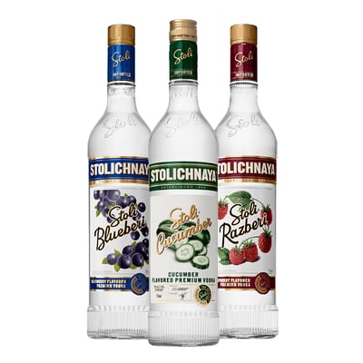 Pack Vodka Stolichnaya Sabores