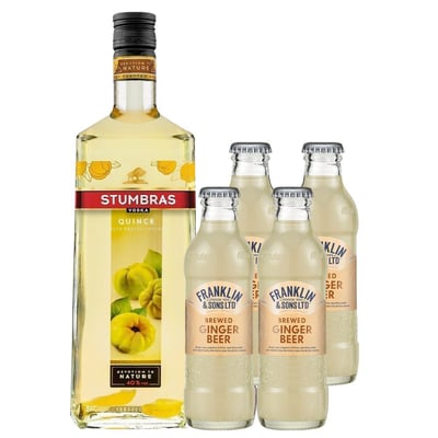 Pack Vodka Stumbras Quince + 4 Ginger Beer Franklin&Sons