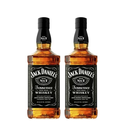 Pack Whiskey 2x Jack Daniel´s Old N°7 750cc