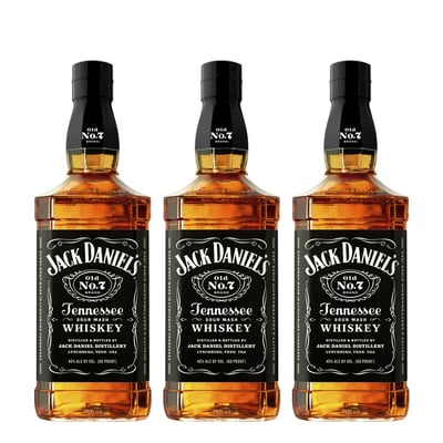 Pack Whiskey 3x Jack Daniel´s N7 750cc