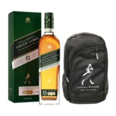 Pack Whisky Johnnie Walker Green Label 750cc + Mochila Johnnie Walker