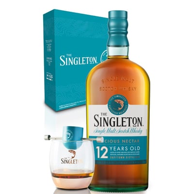 Pack Whisky The Singleton 12 años 700cc + Vaso + Jigger
