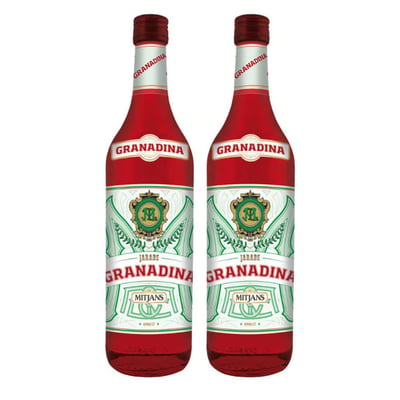 Pack x2 Jarabe de Granadina Mitjans 900cc