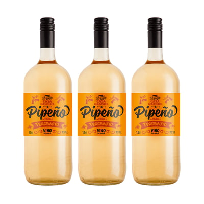 Pack x3 Vino Pipeño Casa Grande 1.5lt ($2.990 c/u)