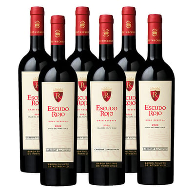 Pack X6 Escudo Rojo Gran Reserva Cabernet Sauvignon 750 Ml