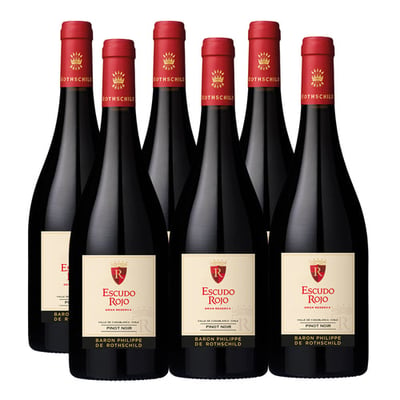 Pack X6 Escudo Rojo Gran Reserva Pinot Noir 750 Ml