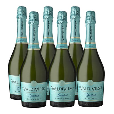 Pack X6 Espumante Valdivieso Limited Extra Brut 750 Ml