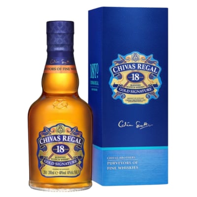 Petaca Whisky Chivas Regal 18 Años 200ml