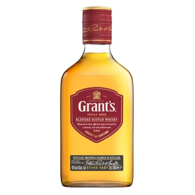 Petaca Whisky Grants - Triple Wood 200ml