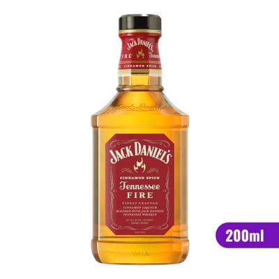 Petaca Whisky Jack Daniels - Fire 200ml