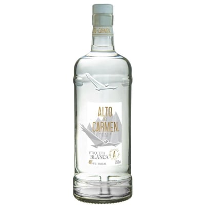 Pisco Alto del Carmen Etiqueta Blanca