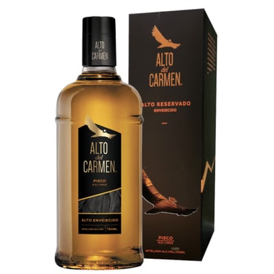 Pisco Alto del Carmen - Etiqueta Negra 40° 750ml